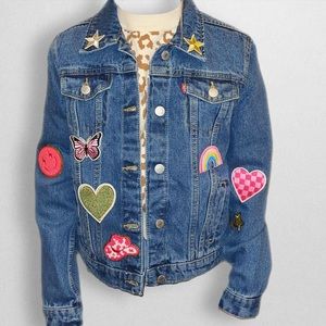 Custom Patch Jean Jacket